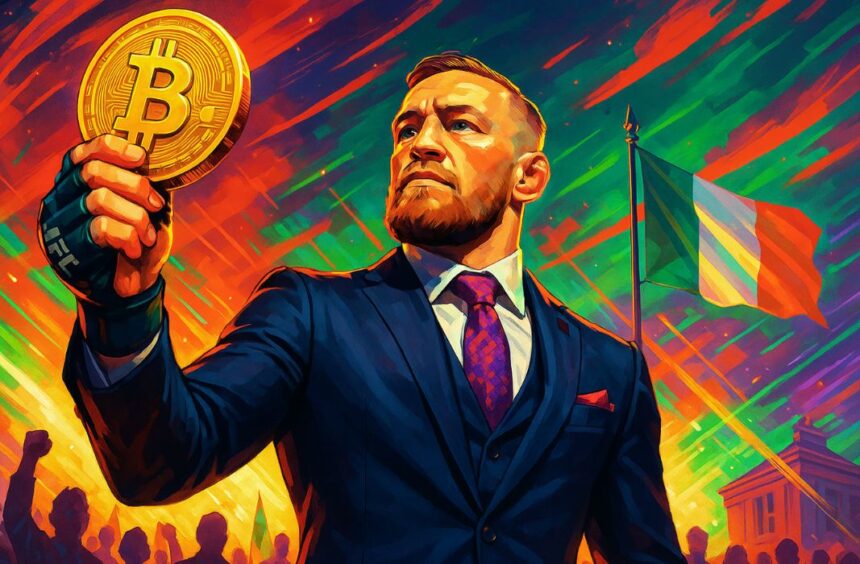 visi cadangan bitcoin mcgregor dalam pilpres irlandia